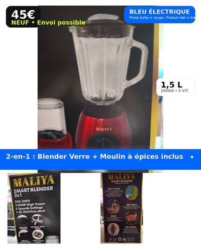 Mixeur intelligent maliya - intelligent,