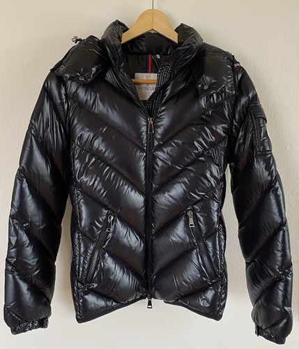 Moncler black brouel hooded - moncler,