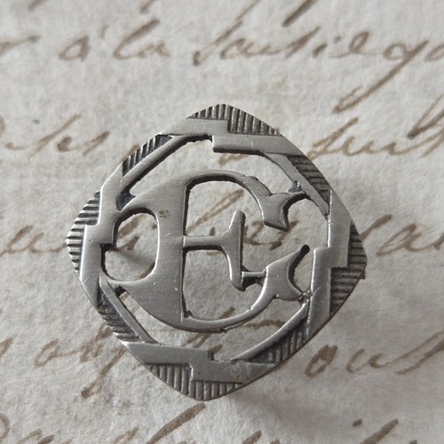 Monogramme lettre métal - lettre,