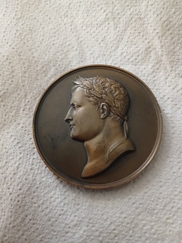 Médaille bronze napoleon - bronze,