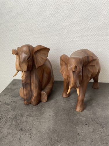 Statuettes sculpture bois - statuettes,
