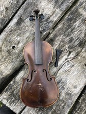 Violon tchèque luthier Salaba Břetislav, Hradec Králové, houslar. A restaurer