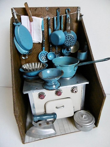 Jouet ancien cuisine - -,