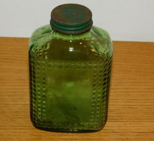 vintage 1940 ANCIEN FLACON BOUTEILLE fiole 1273 suisse OLD BOTTLE bulach flasche