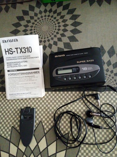Aiwa super bass stereo radio - aiwa,