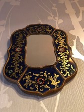 miroir oriental peint sur