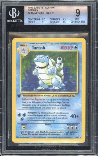 1999 pokemon german 1st - 1999,