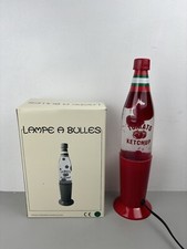 Vintage Rare Lampe à Lave Tomato Ketchups. 