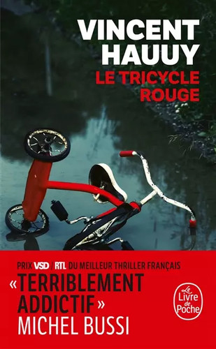 Tricycle rouge vincent - le, rouge,