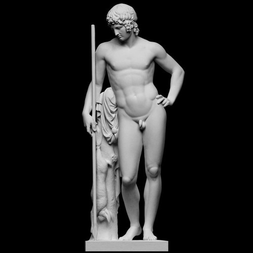Statue résine adonis - statue, en