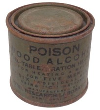 Boite d’alcool réchaud pour ration US WW2 USA américain