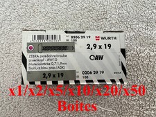 Vis Würth Autoperceuse Tête Plate AW10 2,9 x 19 (Boite de 100 ou Lot)