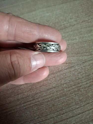 Bague rotative anneau chaîne - bague,