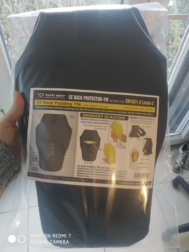 Dorsale pour gilet - , airbag
