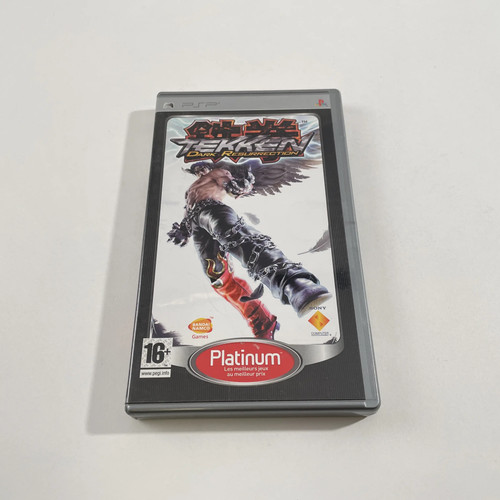 Psp boîte vide tekken - psp, dark