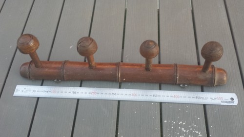 Ancien porte manteau bois - ancien, porte-manteau