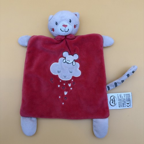 Doudou chat rose - rose, mots