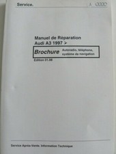 Manuel de réparation AUDI A3 1997 Autoradio , téléphone , système de navigation