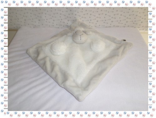 Doudou semi plat carré - -,