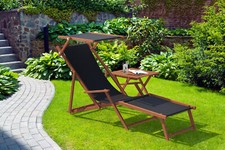 Chaise longue de jardin