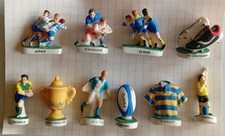 serie de 10 feves le rugby 2007 alcara epi folie