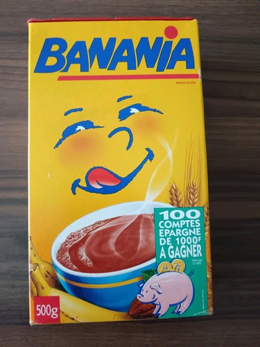 Boîte banania carton 500g lot - boîte,