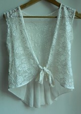 Boléro  T 1 en dentelle