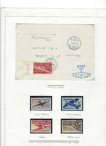 Suisse poste aerienne - suisse,