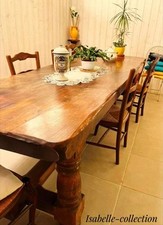 MAGNIFIQUE TABLE MONASTÈRE CHÊNE MASSIF (1940)