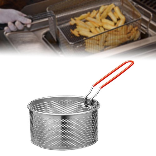 Panier friture acier - à,