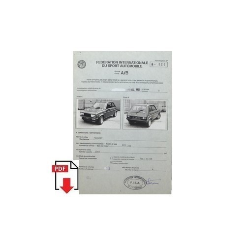 1982 peugeot 104 zs2 - 1982,