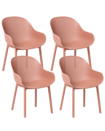 Lot chaises jardin en - 4, de