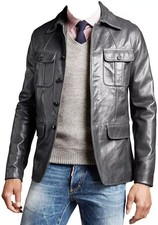 Veste grise blazer homme