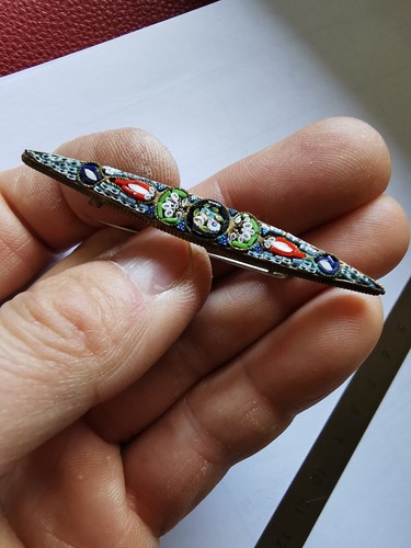 Ancienne broche en micro - ,