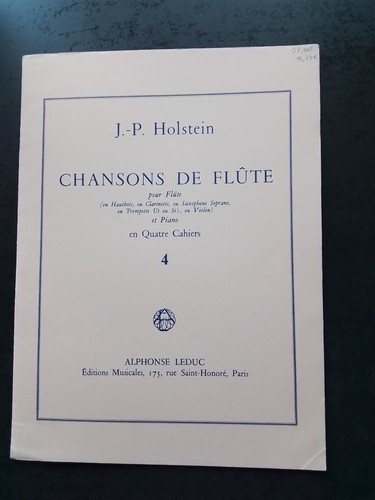 Partition holstein - j.p.,