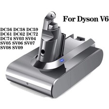 Batterie pour Dyson V6 DC58 DC59 DC61 DC62 DC72 DC74 SV03 SV05 SV06 SV07 SV09