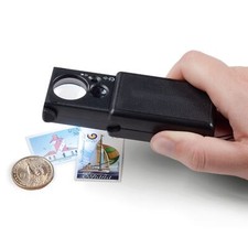 LOUPE X30 X60 AVEC LED ET LAMPE UV 330880