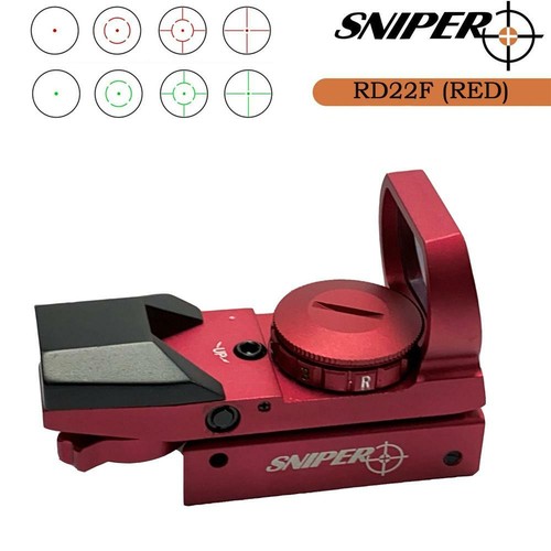 Sniper red blue holographic - red/,