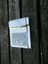 Poitiers presse-papier DIAC Top Niveau 1986. argent plaqué