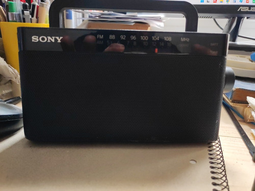 Sony icf 306 radio portable - sony,