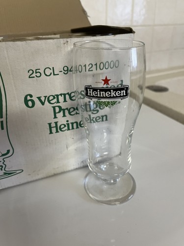 Verre bière ancien - verre, à