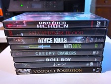 HORROR 8 DVD LOT Rare OOP HTF