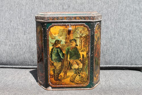 Ancienne boite tôle - ancienne,