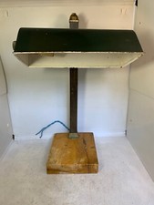 ANCIENNE LAMPE DE BUREAU PIED