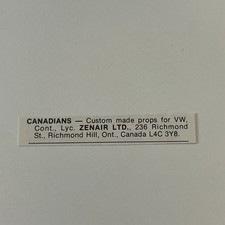 Zenair Ltd Canadians Custom
