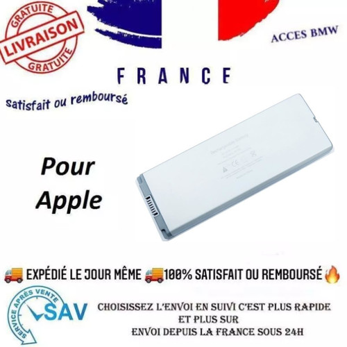 Batterie blanche a1185 macbook - batterie,