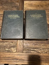 LAROUSSE UNIVERSEL En 2 Volumes 1922 1923