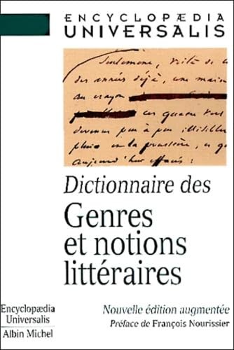 Dictionnaire des genres not - genres, et