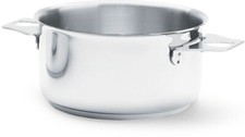 De Buyer Faitout Casserole Twisty 20 cm Inox Fabrication française 3491.20
