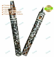 Indien Professionnel Bambou Flûte Bansuri, Fipple & Transversal pour Enfants Set